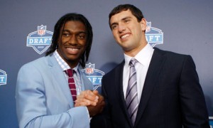 Andrew Luck and Robert Griffin III